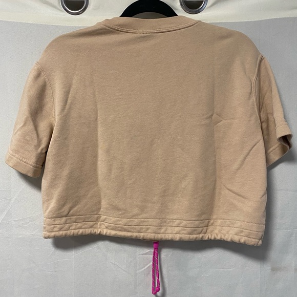 Nike Cropped Splatter Print S/S Sweater Size XSmall - Picture 3 of 6